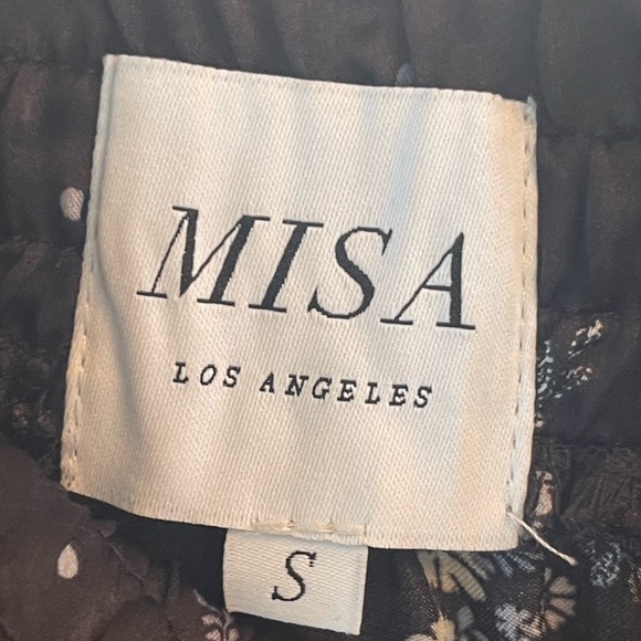 Women’s MISA Los Angeles Floral Black Mini Skirt - Picture 3 of 6